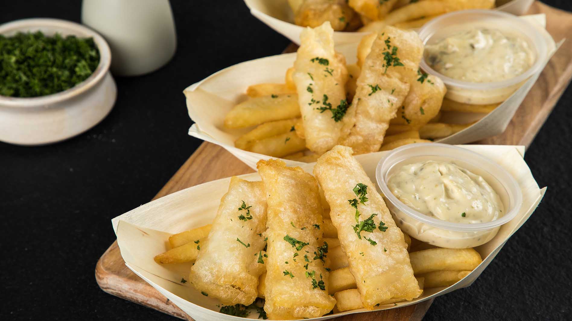 Fish and Chips with Homemade Tartare Sauce Recipe