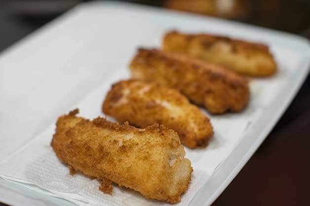 Image of the cooked flathead fillets