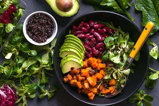 Image showing vegan friendly foods in a bowl
