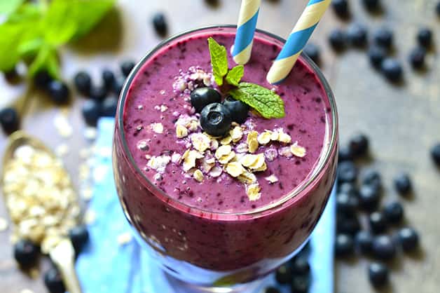 Using oats in a smoothie is now popular