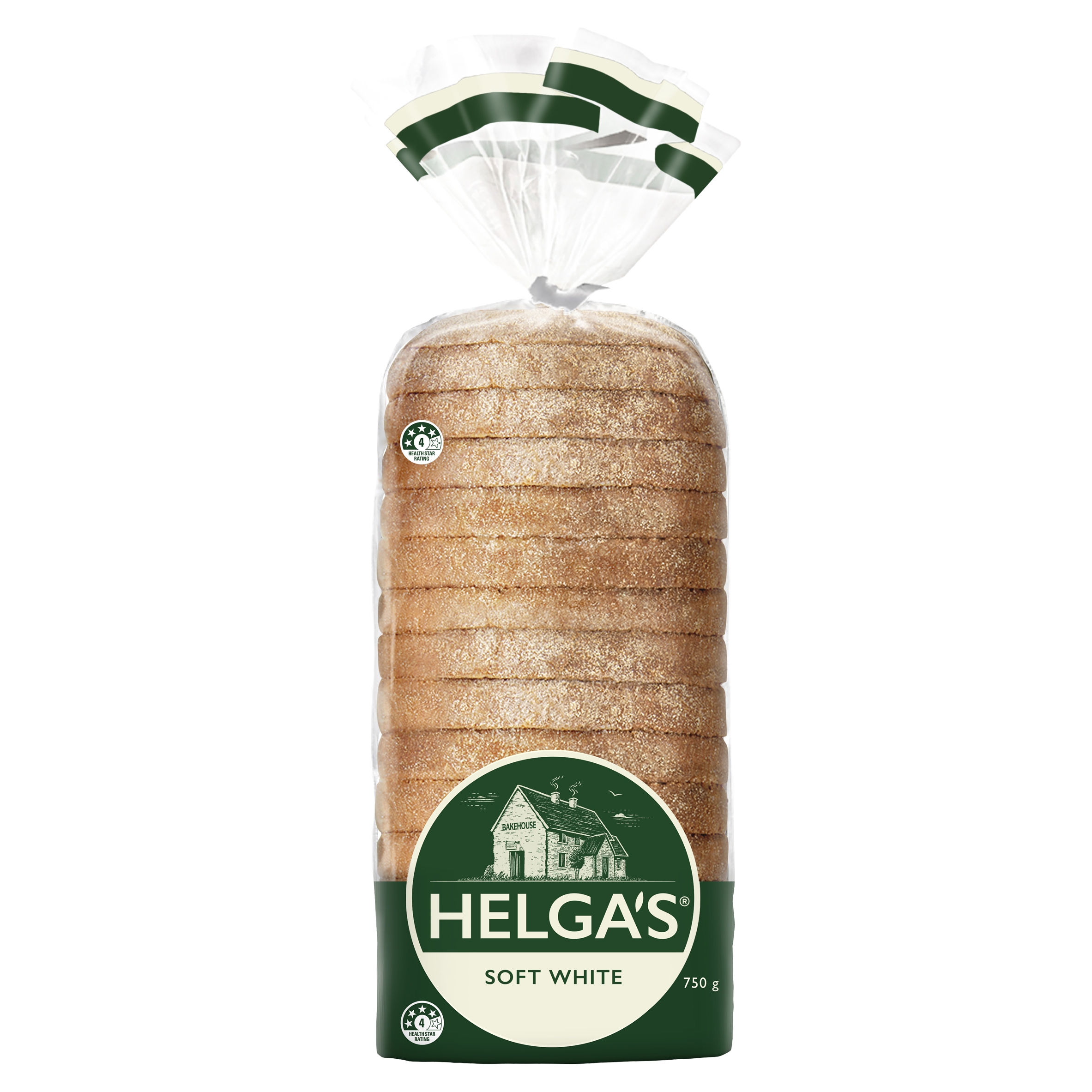 Helga’s Soft White Bread 750g product photo